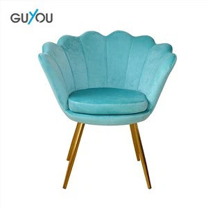 Cangkang Kursi Aksen Biru Danau Guyou-Berbentuk X-5110